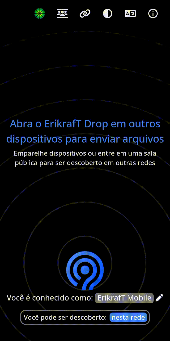 Screenshot GIF showing ErikrafT Drop in use